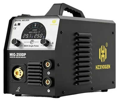 Productafbeelding van MIG-lasser, 5-in-1 functionaliteit, gebruiksvriendelijke bediening, MIG250DP, 220V-240V, EU-stekker