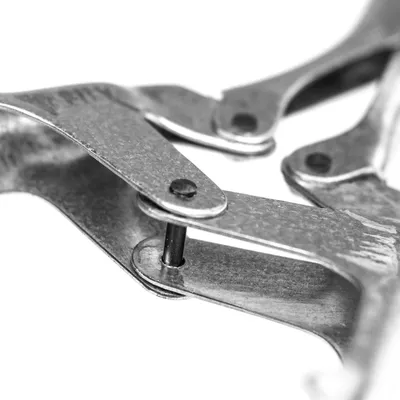 Produktbild von Brikettzange | Kohlenzange | Kaminzange |  Kaminzubehör | Metallzange | Gelenkzange verzinkt
