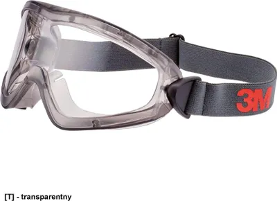 Image de 3M Vollsichtbrille inkl. Antibeschlag-Schutz 2891-SG Grau (2891-SG)