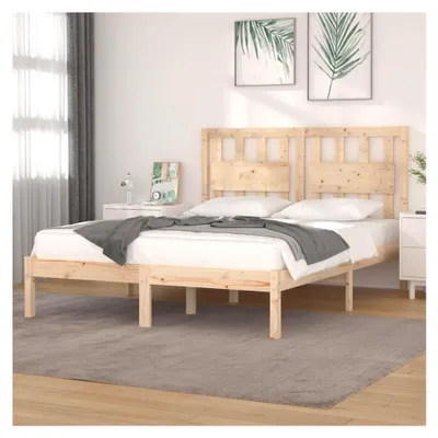 Produktbild von Bettgestell aus Massivholz 140x200 cm ohne Matratze