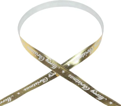 Produktbild von Geschenkband mit Weihnachtsmotiv für festliche Dekorationen