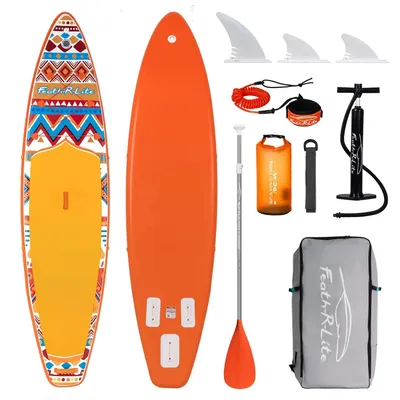 Image de Planche de stand-up paddle gonflable - SUPFW54A - 350 x 84 x 15 cm - Étanche - Capacité de charge : 180 kg - Pour adultes