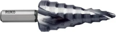 Produktbild von Stufenbohrer RUKO 101651P 6 mm 9 mm 12 mm 20 mm 70 mm