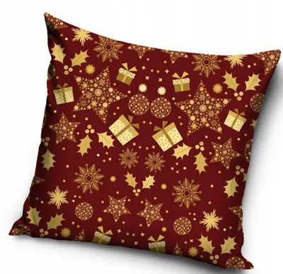 Produktbild von Carbotex Kissenhülle 40x40 Festlich Weihnachtsbaum Geschenk
