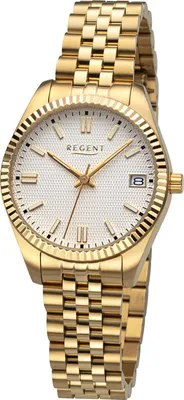 Regent BA-877 Damenuhr Goldfarben/Silberfarben 1