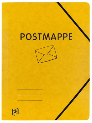 Produktbild von Oxford Postmappe Top File+ DIN A4 gelb