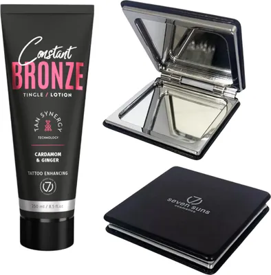 Produktbild von 7suns Constant Bronze Tingle Lotion 250ml + Gratis Doppelspiegel