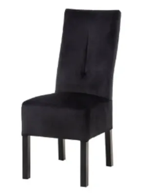 Produktbild von Stuhl, gepolstert, Buche, schwarz-grau, für Esszimmer, Wohnzimmer, Küche, modern