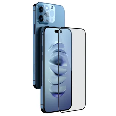 Obrázok produktu pre Nillkin 2v1 Ochranné sklo pre iPhone 14 Pro Max, Čierne
