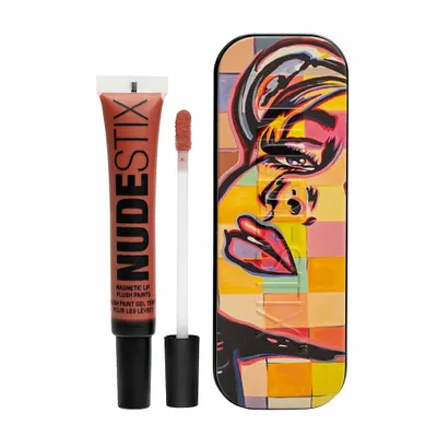 Zdjęcie produktu dla NudeStix Magnetic Lip Plush Paints Hot Paprika Cinnamon Spicy Burnt Orange Nude