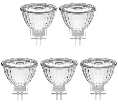 Produktbild von Spl GU4 LED-Lampe Spot 4,2W 345lm 2700K warmweiß 5 Stück