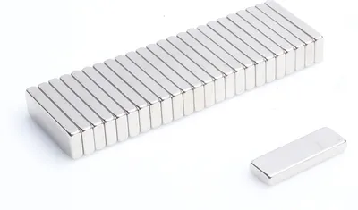 Produktbild von Neodym Magnete 15 x 5 x 2 mm N38 Quader Case - 10 Stück, Extrem stark, Magnettafeln, Kühlschränke, Whiteboards, DIY