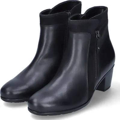 Zdjęcie produktu dla Gabor 35.520 botki damskie - eleganckie botki czarne Elegancka NOWOŚĆ