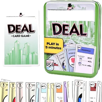 Productafbeelding van Deal Kaartspel, Feestspel voor Volwassenen, 2-5 Spelers, 112 Kaarten, 10-30 Minuten Speeltijd