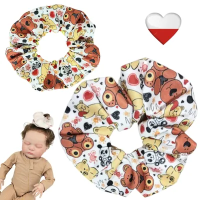 Produktbild von NappiMe Mini-Teddybär-Haarbänder
