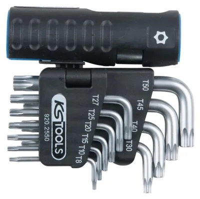 Immagine prodotto di KS TOOLS Set di cacciaviti angolari con finitura satinata cromo 920.2550