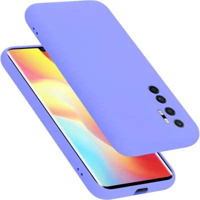 Produktbild von Cadorabo Hülle für Xiaomi Mi NOTE 10 LITE Hülle Silikon Handyhülle Case aus flüssigem Silikon, Kratzfeste und stoßfeste Schutzhülle für Xiaomi Mi NOTE 10 LITE