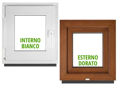 Obrázek produktu pro BAU PLAZA, okno do světlíku, rozměry: 100 x 100 cm / 1000 x 1000 mm, provedení: levé, vnější strana: zlatý dub, vnitřní strana: bílá – okno s otvíráním a sklopným mechanismem – dvojsklo, tloušťka 32 mm – tepelná a zvuková izolace – plastové okno PVC