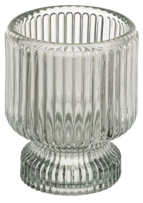 Produktbild von Kerzenhalter Glas 2in1 Stabkerzen und Teelichter