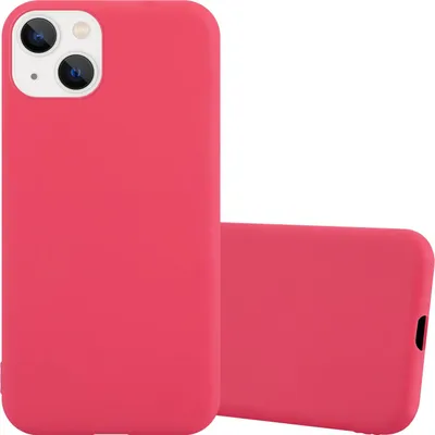 Immagine prodotto di Custodia Cadorabo per Apple iPhone 14 custodia protettiva in rosso custodia per cellulare TPU custodia in silicone cover