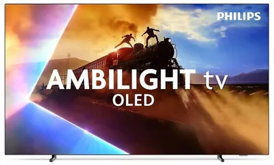 Produktbild von 55OLED770/12 (139 cm (55 Zoll), schwarz/grau, UltraHD/4K, Ambilight, Triple Tuner, 120Hz Panel)