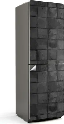 Produktbild von Steinfliesenstruktur – Kühlschrank Aufkleber – Klebefolie Kühlschrank – Kühlschrank Dekor – Kühlschrankfolie selbstklebend – Küchen Dekoration – 60x180 cm
