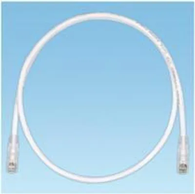 Image de Panduit Copper Patch Cord, Category 6, Off White UTP Cable, 2 Meters Câble réseau blanc 2 m