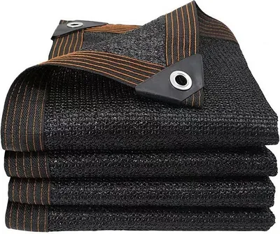Productafbeelding van Schaduwdoek met oogjes, 2 x 2 meter, schaduwdoek, 90-95% zonbescherming, water- en luchtdoorlatend, geschikt voor terras, carports en andere toepassingen buiten