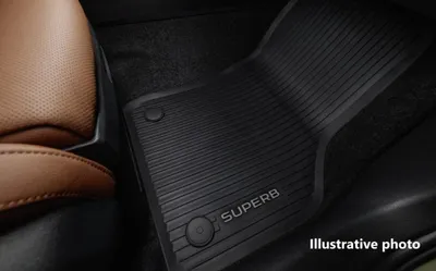 Obrázek produktu pro Koberce gumové Škoda Superb IV