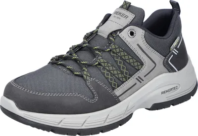 Produktbild von Rieker Schnürschuh - Schwarz / Grau Kunstleder Größe: 44 Normal