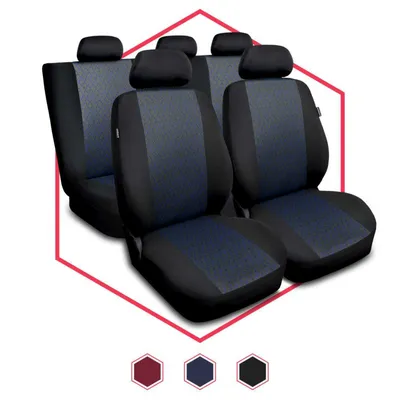 Produktbild von Autositzbezüge Universal Schonbezüge Sitzauflage PKW Auto für Peugeot 308 Blau