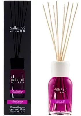Obrázek produktu pro Millefiori Milano Difuzér s tyčinkami Volcanic Purple 250 ml
