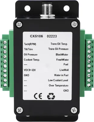 Obrázek produktu pro Pro konvertor NMEA 2000 Až 13 senzorů IP67 Vodotěsný DC 9-32 V pro námořní lodě a jachty
