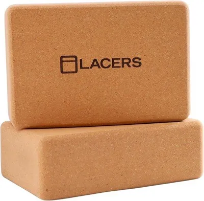 Image de Lot de blocs de yoga - lot de 2 - pour l'entraînement à domicile - Pilates - étirements