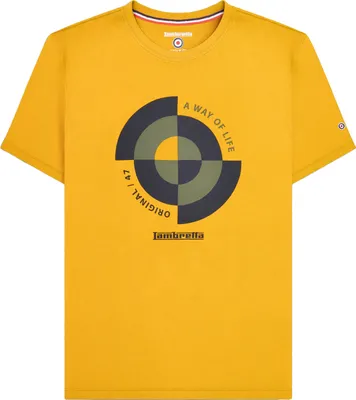 Image de Lambretta - T-shirt pour homme LB209 (L) (Or)