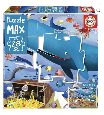 Immagine prodotto di Educa Borras Puzzle con 28 animali sotto mare max