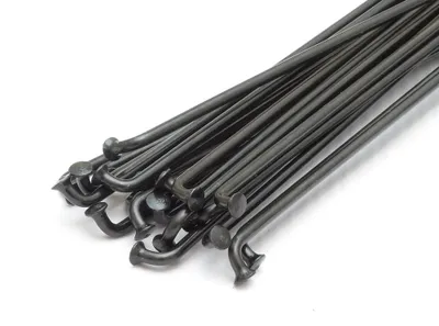 Obrázok produktu pre Cyklistické špice Sapim Leader 2.0 Black 234 mm, 100 kusov + niple