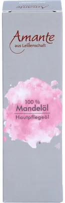 Zdjęcie produktu dla HENRY LAMOTTE Olejek migdałowy 100% czysty - olejek do pielęgnacji skóry Amante, 100 ml