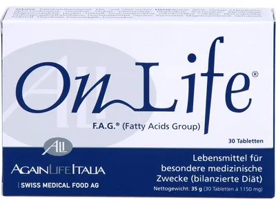 Zdjęcie produktu dla OnLife F. A. G. Tabletki z grupy kwasów tłuszczowych, 30 tabletek