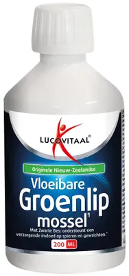 Productafbeelding van Lucovitaal Vloeibare Groenlipmossel Voedingssupplement - 200 ml
