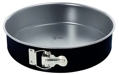 Image de Moule à gâteau Lagostina à charnière, en acier antiadhésif noir, 28 cm