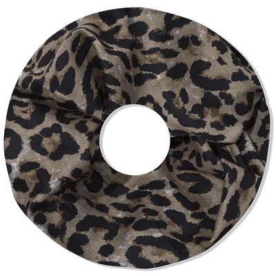 Obrázek produktu pro irisaa dámská šála, smyčková šála s leopardím vzorem, šála smyčková šála na jaro podzim po celý rok