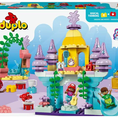 Immagine prodotto di LEGO DUPLO Disney Ariel Palazzo Sottomarino 10435 Set Costruzioni 116 Pezzi