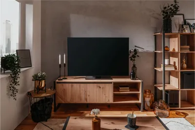 Produktbild von finori Denver 54 TV-Board, Nachbildung Artisan Oak / anthrazit Maß: B x H x T ca. 160 x 55 x 40 cm
