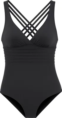 Produktbild von LASCANA Badeanzug schwarz Größe 44 Cup D