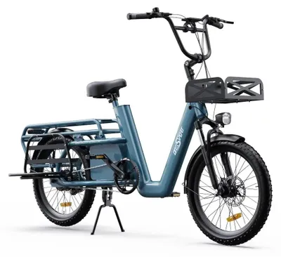 Produktbild von E-Bike Elektrofahrrad - OT01 - 48V 200–250W Bürstenloser Motor - Reichweite 31–60 km - 50,8 cm Räder - Zweisitzig - Max. 25 km/h - Gelb