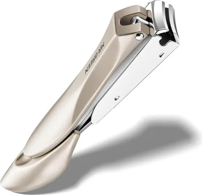Produktbild von Professioneller Nagelknipser aus Edelstahl für dicke Nägel mit Fänger - hochwertiger Tonabschneider