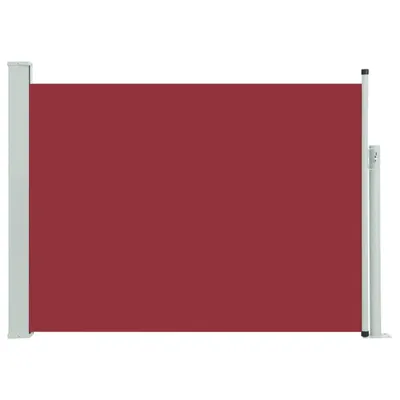 Productafbeelding van Tuinscherm uittrekbaar 120x500 cm rood
