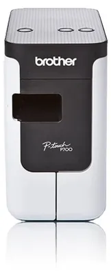 Zdjęcie produktu dla Brother PT-P700, TZe, 180 x 180 DPI, 30 mm/s, Przewodowa, Czarny, Biały
