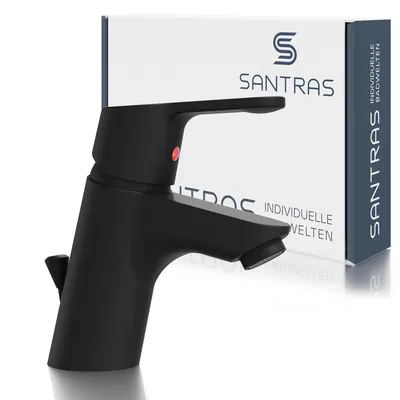 Produktbild von SANTRAS® Waschtischarmatur Magis in Schwarz-Matt